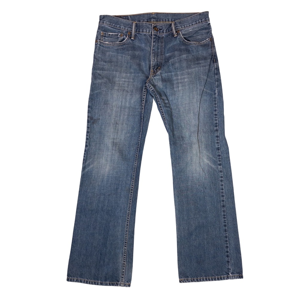 Levi's 527 Bootcut Jeans Mens 34x32 Blue Good Medium Wash Denim Pants